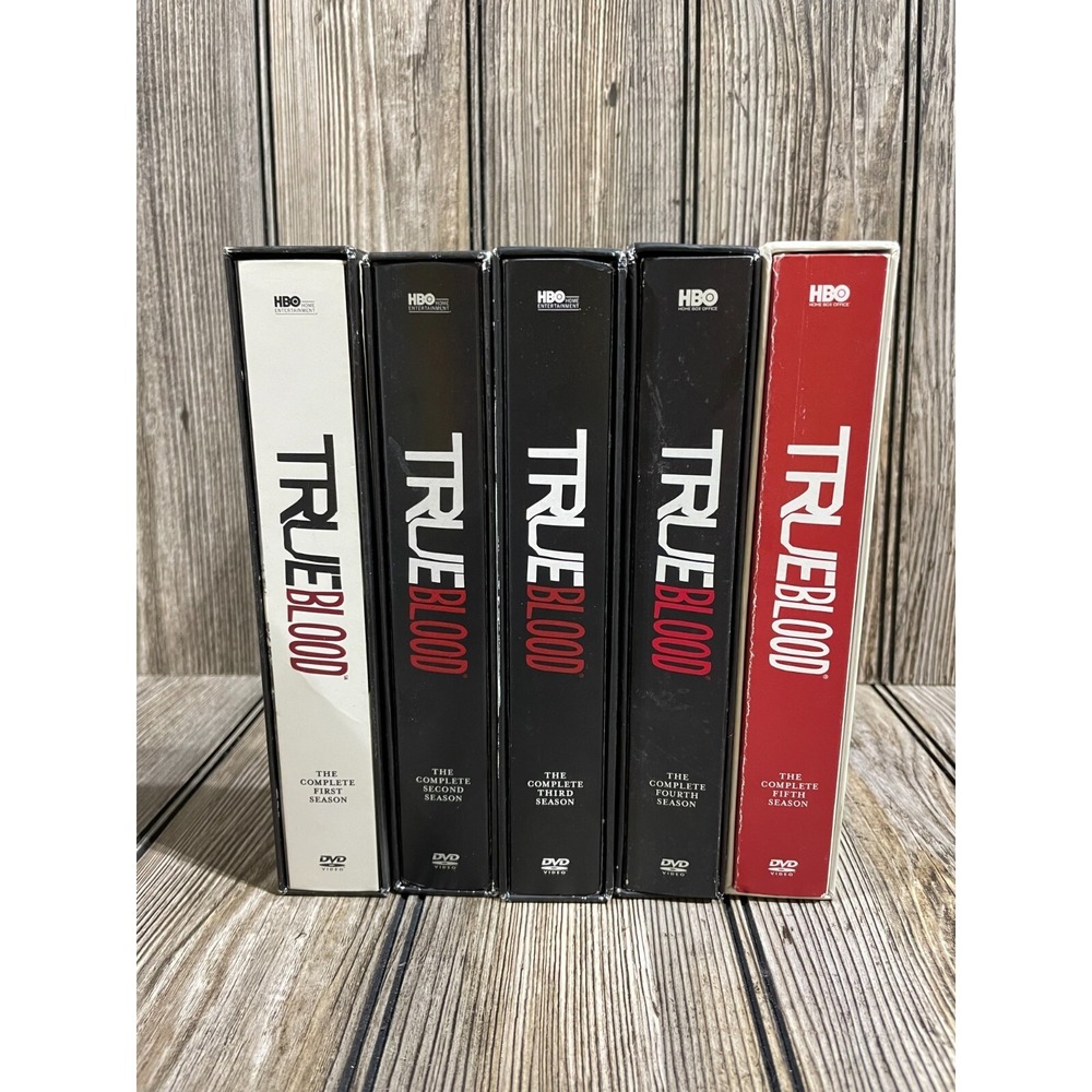 True Blood Complete Seasons 1 2 3 4 5 DVD HBO Series